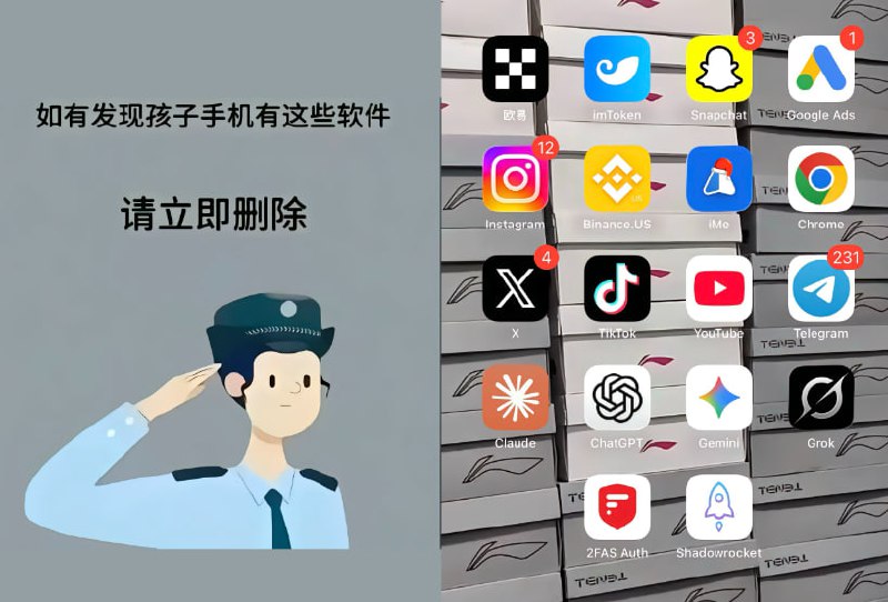 中共预防未成年人浏览墙外网站😎 匿名投稿